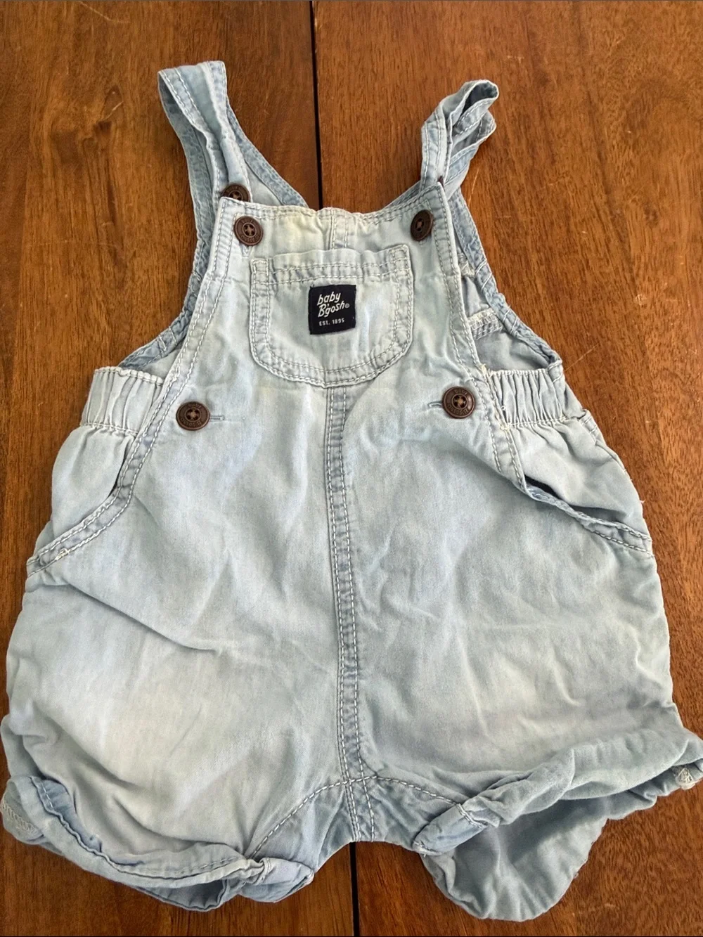 Set of 2 OshKosh B'gosh Overalls 6 months